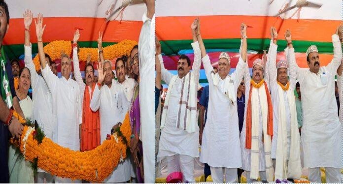 'जननायक' की धरती समस्तीपुर में एनडीए कार्यकर्ता सम्मेलन, भाजपा प्रदेश अध्यक्ष डॉ. दिलीप जायसवाल सहित दिग्गज नेताओं का हुआ जुटान 'जननायक' की धरती समस्तीपुर में एनडीए कार्यकर्ता सम्मेलन, भाजपा प्रदेश अध्यक्ष डॉ. दिलीप जायसवाल सहित दिग्गज नेताओं का हुआ जुटान