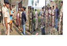 जिलाधिकारी व वरीय पुलिस अधीक्षक के नेतृत्व में गहन छापेमारी महाअभियान, 2110 लीटर अवैध देशी शराब नष्ट