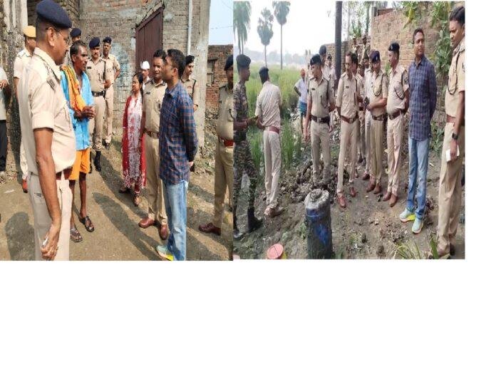 जिलाधिकारी व वरीय पुलिस अधीक्षक के नेतृत्व में गहन छापेमारी महाअभियान, 2110 लीटर अवैध देशी शराब नष्ट