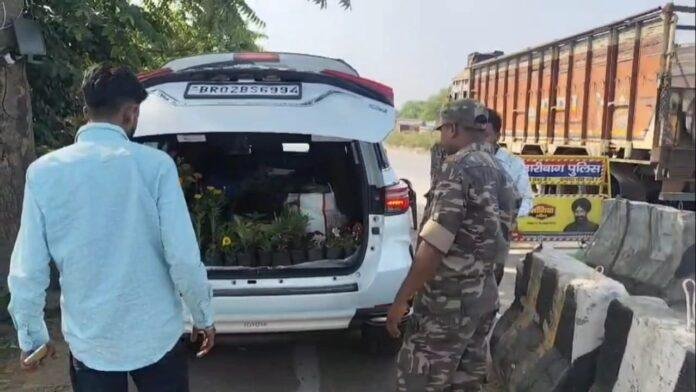 checking बिहार विधानसभा चुनाव को लेकर हजारीबाग पुलिस हाई अलर्ट पर