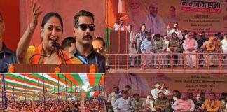 एनडीए प्रत्याशी डॉक्टर सुनील के समर्थन में मुख्यमंत्री रेखा गुप्ता ने की चुनावी सभा, पक्ष में की वोट की अपील