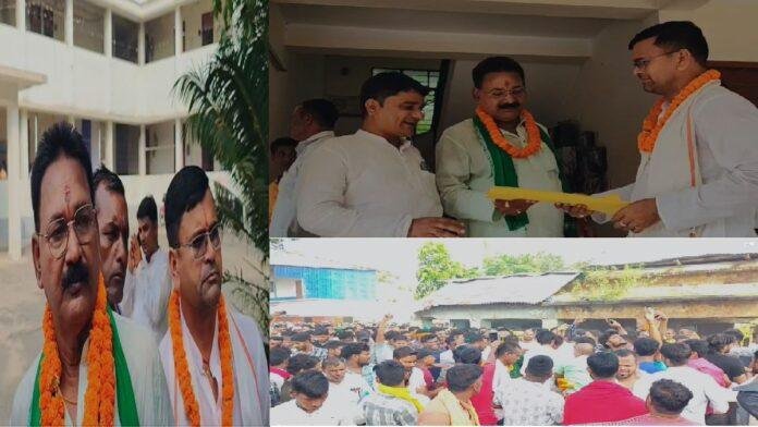 तारापुर विधानसभा से महागठबंधन प्रत्याशी अरुण साव ने भरा पर्चा, बोले- इस बार INDIA की बनेगी सरकार