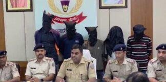 धनतेरस के दिन खरीदारों को लूटने की योजना बना रहे 5 अपराधी गिरफ्तार..
