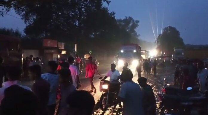 गैस सिलेंडर ब्लास्ट