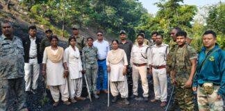 CCL सुरक्षा दल और पुलिस की संयुक्त कार्रवाई: सिरका कोलयरी क्षेत्र से अवैध कोयला लोड करते तीन बाइकें जब्त