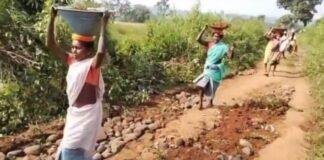 सरकार की राह ताकते थके बड़ा बास्को के ग्रामीण, खुद बनाई सड़क, बाबूलाल मरांडी ने सरकार पर साधा निशाना