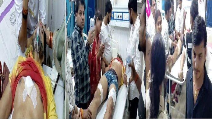 लक्ष्मी पूजा के दौरान स्वर्ण व्यवसायी को मारी गोली, बाप-बेटे की हालत गंभीर