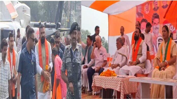 चुनावी दौरे पर छपरा पहुंचे सम्राट चौधरी, NDA प्रत्याशी के समर्थन में की वोट की अपील
