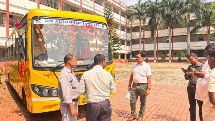स्कूल बसों पर परिवहन विभाग की बड़ी कार्रवाई: ‘ड्रिंक एंड ड्राइव’ जांच में 24,650 रूपये का जुर्माना