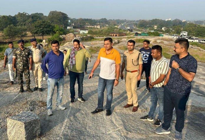 रांची के तुपुदाना में पुलिस और संगठित आपराधिक गिरोह के बीच मुठभेड़, एक अपराधी घायल