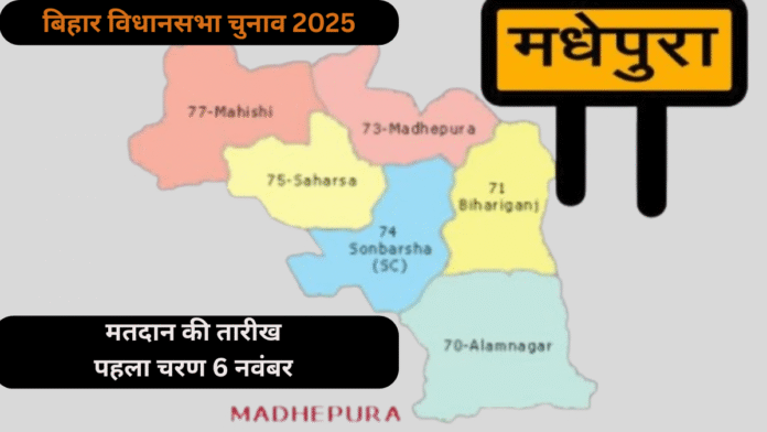 बिहार विधानसभा चुनाव 2025 में मधेपुरा की 4 सीटों पर त्रिकोणीय मुकाबला की संभावना, टक्कर में JDU, RJD और VIP