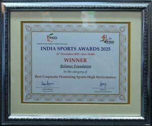 रिलायंस फाउंडेशन को अवॉर्ड; नीता अंबानी बोलीं “2036 ओलंपिक भारत का सपना