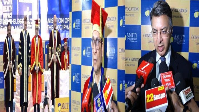 AMITY यूनिवर्सिटी पटना में 5वां दीक्षांत समारोह का आयोजन