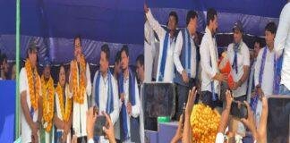 आजाद समाज पार्टी प्रमुख चंद्रशेखर आजाद रावण कैमूर पहुँच भरा हुंकार, यूपी सीएम योगी पर कसा तंज