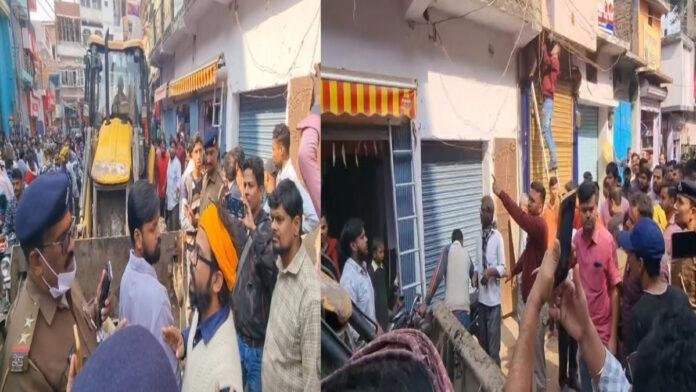 आरा और पटना में चला अतिक्रमण के खिलाफ प्रशासन का डंडा