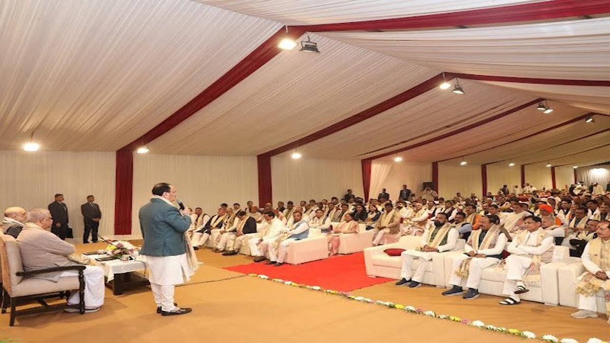 बिहार चुनावों में बंपर जीत के बाद नड्डा के घर रात्रि भोज, आगे की रणनीति पर हुई चर्चा | 22Scope News BJP 2 22Scope News