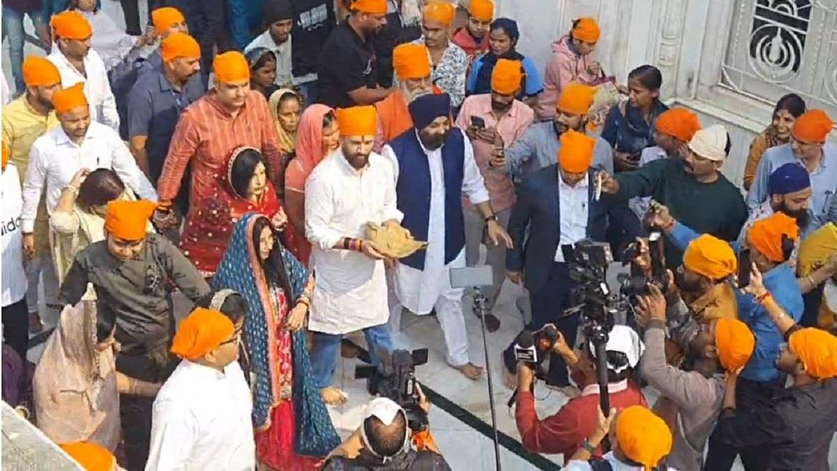 बिहार चुनाव में बंपर जीत के बाद केन्द्रीय मंत्री चिराग पासवान पहुँचे पटना साहिब गुरूद्वारा | 22Scope News बिहार चुनाव में बंपर जीत के बाद केन्द्रीय मंत्री चिराग पासवान पहुँचे पटना साहिब गुरूद्वारा