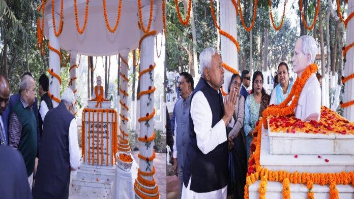 मुख्यमंत्री ने अमर स्वतंत्रता सेनानी स्व. कविराज को उनकी पुण्यतिथि पर दी श्रद्धांजलि