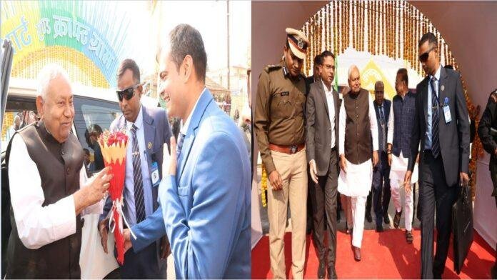 सुबह-सुबह मुख्यमंत्री नीतीश कुमार पहुँचे सोनपुर मेला, कई स्टॉल पर पहुँच कर लिया जायजा