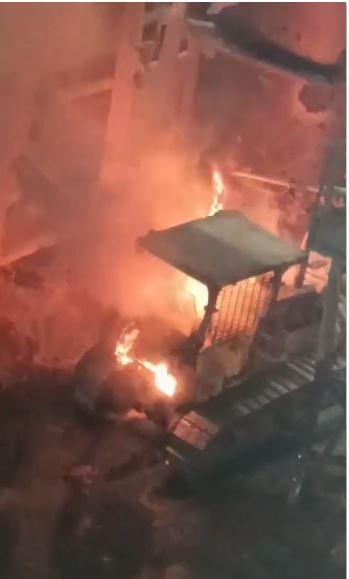 Bokaro Industrial Accident: बोकारो स्टील प्लांट हादसा: SMS-2 में पोकलेन में लगी भीषण आग, मशीन पूरी तरह जलकर खाक