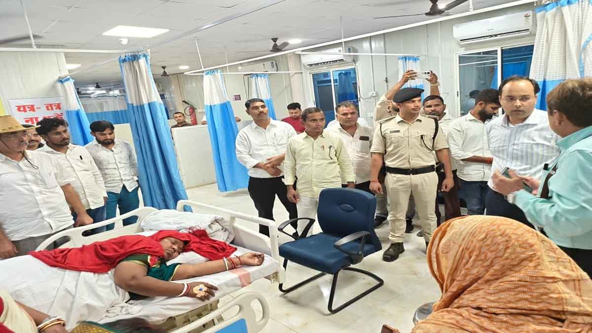 बाराचट्टी में मांझी के समधन HAM प्रत्याशी ज्योति मांझी पर हमला 3 22Scope News Gaya Police 1 22Scope News