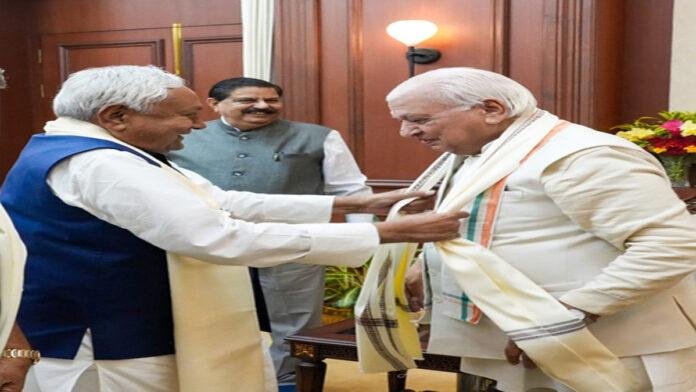 CM नीतीश, सम्राट, विजय सिन्हा सहित कई नेताओं ने राज्यपाल को दी जन्मदिन की बधाई