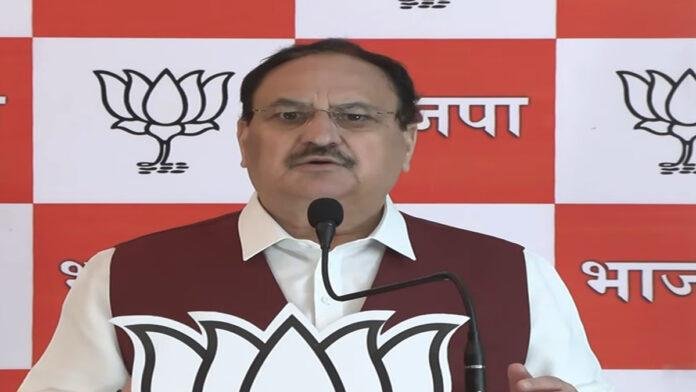 सिवान में गरजे नड्डा, कहा- RJD का मतलब, रंगदारी, जंगलराज व दादागिरी