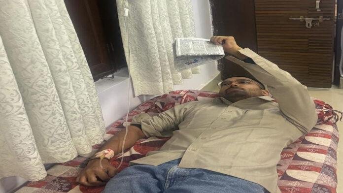 नवनियुक्त मंत्री दीपक प्रकाश हुए बीमार, लिखा- टाइफाइड से हूं पीड़ित