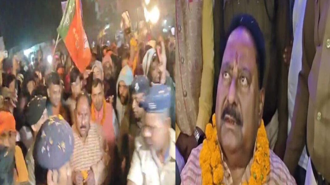 मंत्री बनने के बाद बेतिया पहुंचे नारायण प्रसाद, कार्यकर्ताओं ने किया भव्य स्वागत, लगे जिंदाबाद के नारे