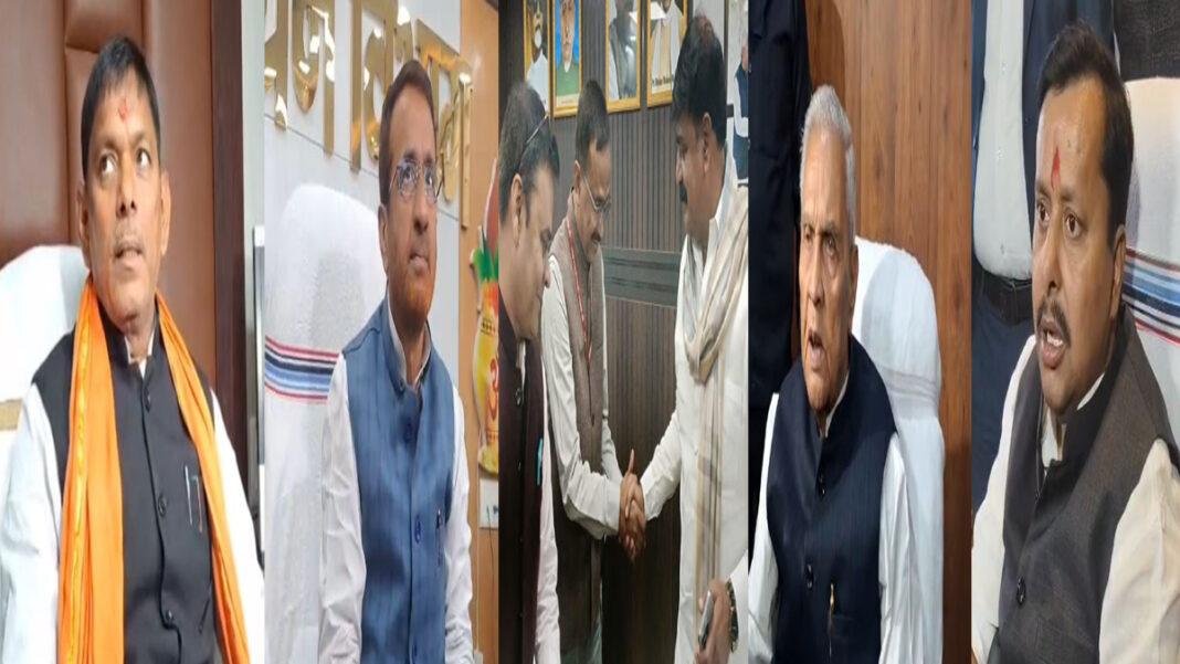 Mantri Vibhag Padvhaar विभागों के बंटवारा के बाद धीरे-धीरे पदभार ग्रहण कर रहे हैं मंत्री