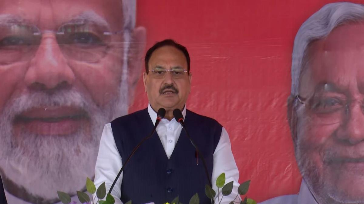 नरकटियागंज में बोले जेपी नड्डा- मोदी के आशीर्वाद से नीतीश ने बिहार को दिया 'HIRA' 3 22Scope News Nadda Bagaha 1 22Scope News