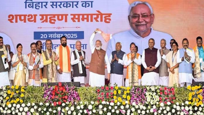 नीतीश कैबिनेट में कितने परिवारवादी, महिलाएं, मुस्लिम, दागी, लेखा जोखा जानिये...