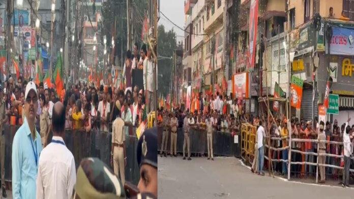 PM मोदी का आज पटना में रोड शो, सड़कों पर उमड़ा जनसैलाब
