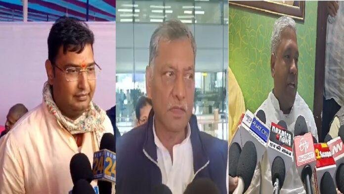 एनडीए की जीत पर जयंत राज और हम नेता संतोष सुमन ने दी प्रतिक्रिया,कांग्रेस सांसद ने कही चिंतन-मंथन की बात