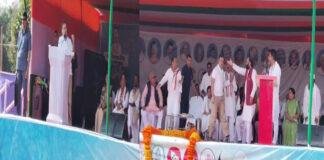 राहुल के सभा में उमड़ा जनसैलाब, प्रधानमंत्री मोदी पर साधा निशाना