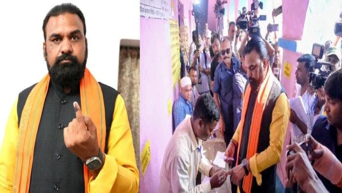 सम्राट ने तारापुर में किया वोटिंग, कहा- एक-एक बिहारी का मतदान, राज्य के विकास में योगदान!