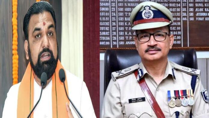 सम्राट चौधरी से मिले बिहार के DGP विनय कुमार