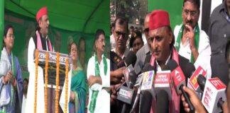 अखिलेश यादव बोले सिर्फ समाजवादी पार्टी ही देगी सम्मान, बीजेपी पर किया तीखा हमला