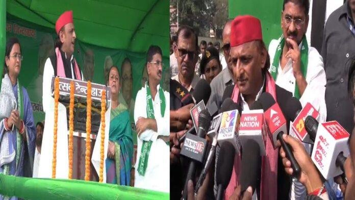 अखिलेश यादव बोले सिर्फ समाजवादी पार्टी ही देगी सम्मान, बीजेपी पर किया तीखा हमला