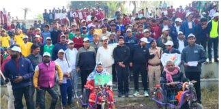 Jharkhand Foundation Day: झारखंड के रजत जयंती पर हजारीबाग में साइक्लोथॉन, 2000 से अधिक युवा हु्ए शामिल