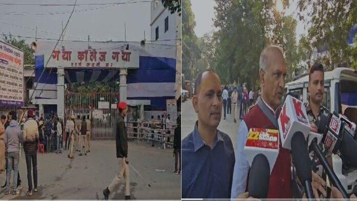 गया में मतगणना को लेकर सुरक्षा सख्त, मतगणना केन्द्र पहुँचे हम प्रत्याशी अनिल कुमार