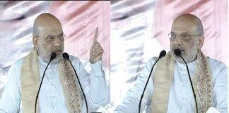 सीमांचल में एनडीए की जनसभा में गरजे अमित शाह, विपक्ष पर जम कर बोला हमला, जनता को सचेत करते हुये बोले - जंगलराज फिर सत्ता में आने को आतुर