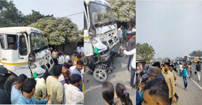 Breaking News :  मोतिहारी में दर्दनाक हादसा, ट्रक की चपेट में आने से पाँच की मौत