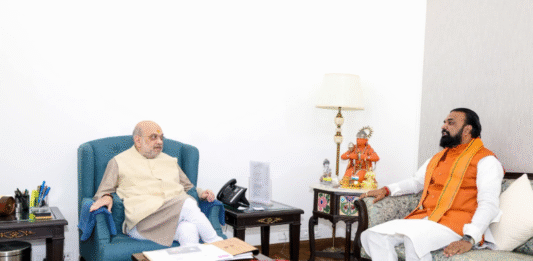 Amit Shah meet Samrat Choudhary