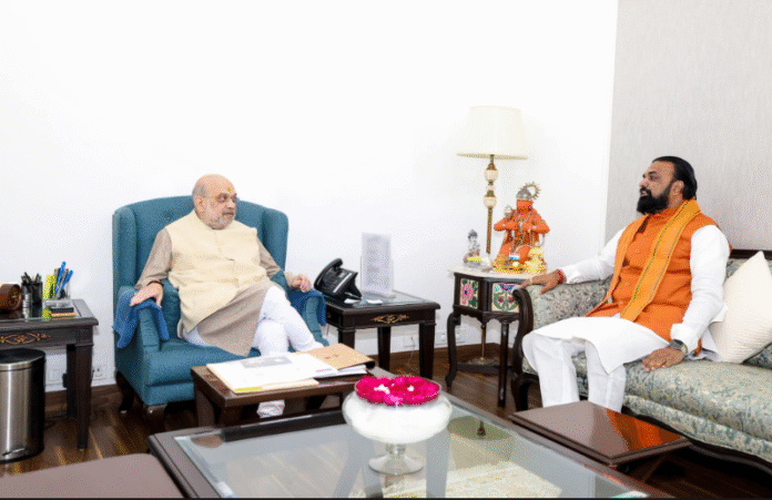Amit Shah meet Samrat Choudhary