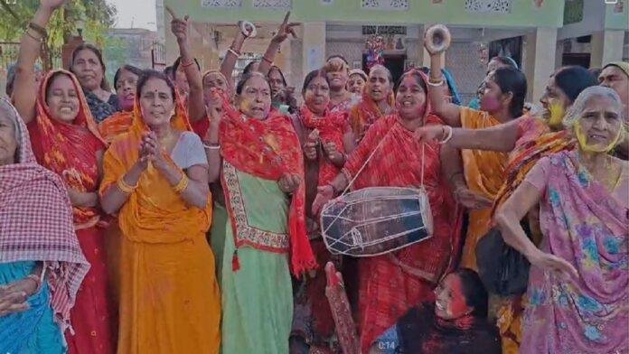 नीतीश के गांव कल्याण बिगहा में जश्न का माहौल, महिलाओं ने एनडीए की जीत पर बांधा समा