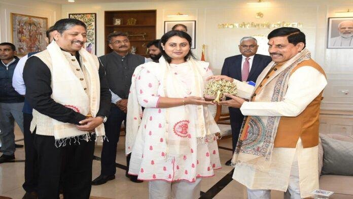 बिहार की खेल मंत्री सुश्री श्रेयसी सिंह ने मध्य प्रदेश के मुख्यमंत्री डॉ.मोहन यादव तथा खेल मंत्री श्री विश्वास कैलाश सारंगी से की मुलाकात,वाटर स्पोर्ट्स विकसित करने पर बनी सहमति