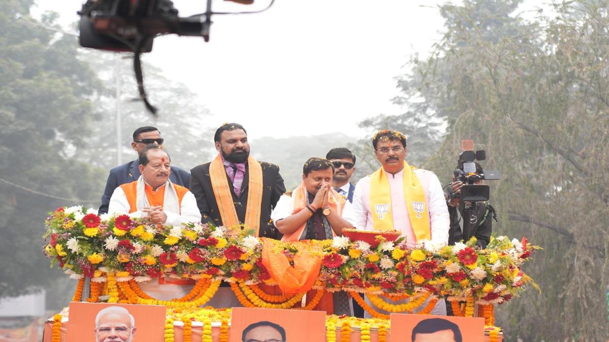 Breaking : नितिन नवीन का मेगा रोड शो शुरू, कार्यकर्ताओं में जबरदस्त उत्साह | 22Scope News BJP 3 1 22Scope News