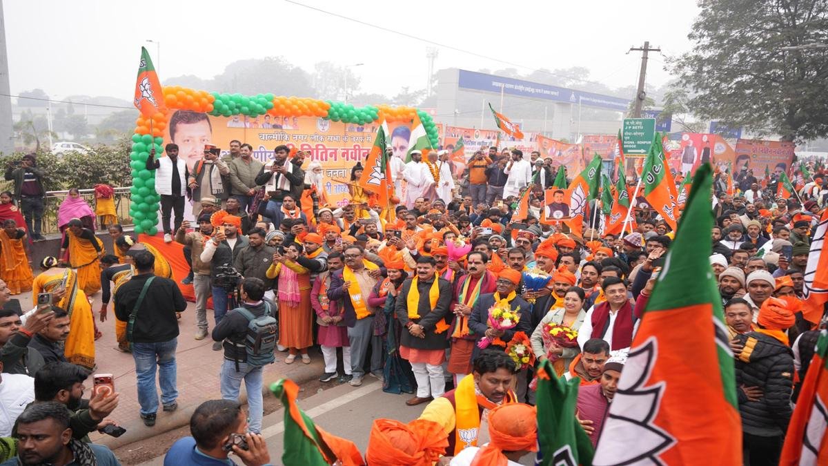 Breaking : नितिन नवीन का मेगा रोड शो शुरू, कार्यकर्ताओं में जबरदस्त उत्साह | 22Scope News BJP 4 22Scope News