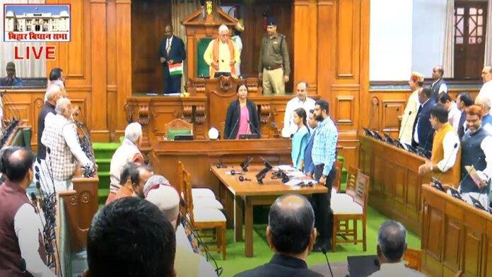 विधानसभा का शीतकालीन सत्र अनिश्चित काल के लिए स्थगित, मंत्री बिजेंद्र ने RJD को तीन लाइनों में सुना दिया बहुत कुछ